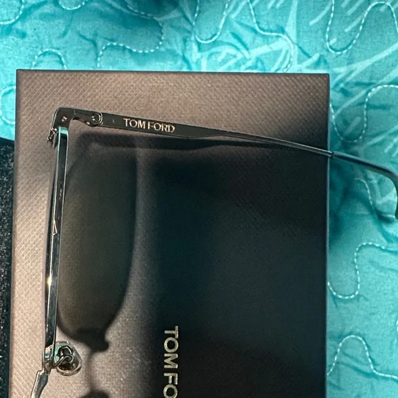 Tom Ford Claudia Black and Gold Designer Sunglasses - Picture 3 of 7